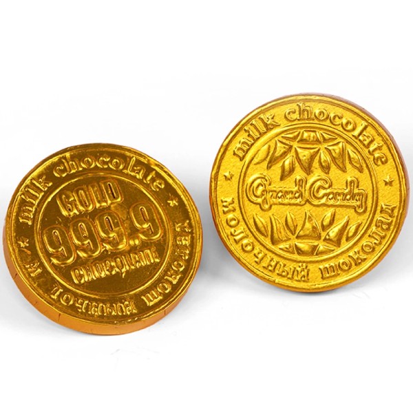 Candy "Grand Candy" Gold coins bitter Kg