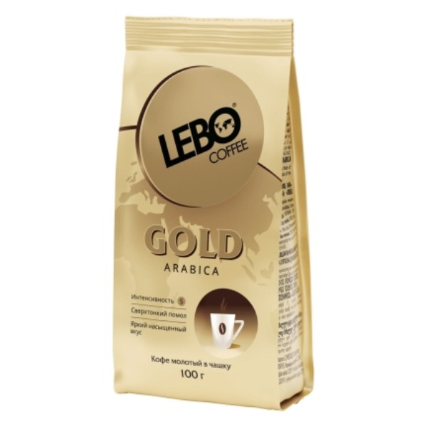 Coffee "Lebo" gold ground 100g