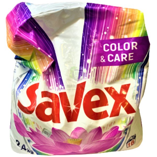 Стиральный порошок "Savex" цветной автомат 2.4кг