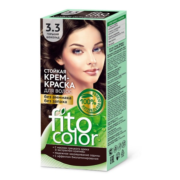 Hair dye "Fito color" 3.3 115ml