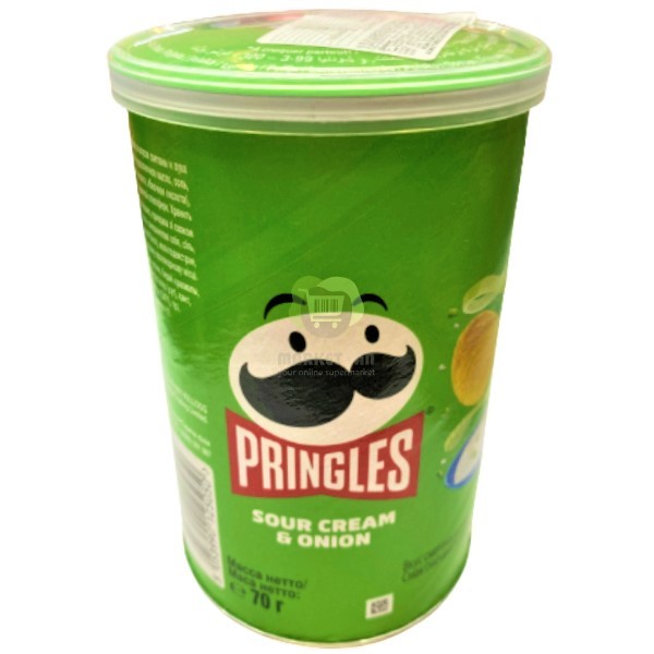 Չիպս «Pringles» թթվասեր և սոխ 70գ