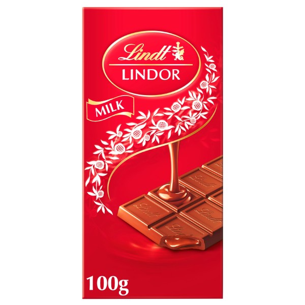 Chocolate bar "Lindt Lindor" 100 gr