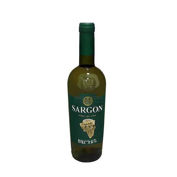 Wine "Sargon" dry white 0.75l