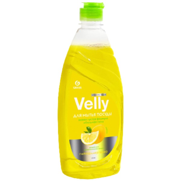 Средство для мытья посуды "Grass" Velly лимон 500мл
