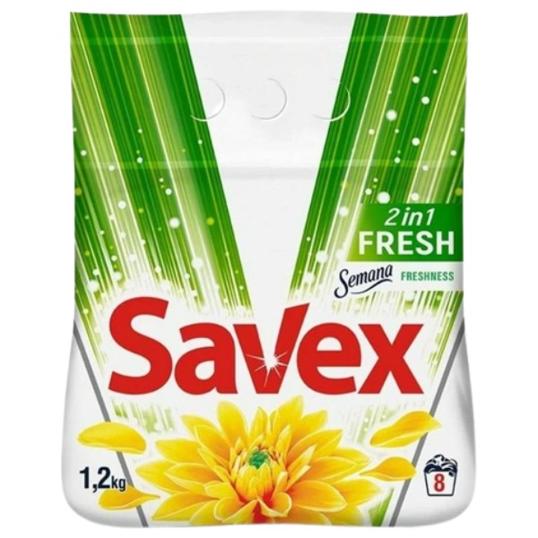 Washing powder "Savex" Premium Fresh 1.2kg
