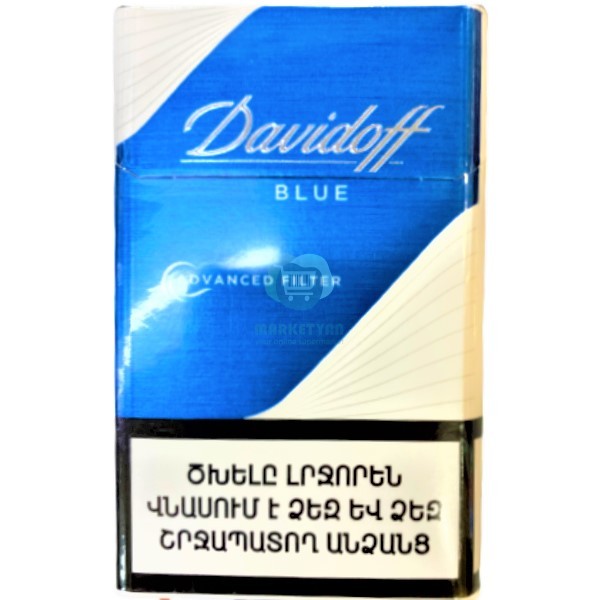 Cigarettes "Davidoff" Advance Blue King Size 20pcs