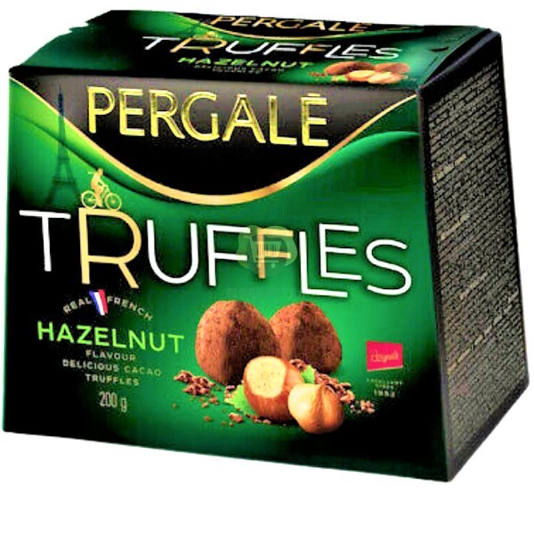 Կոնֆետներ «Pergalé Truffles» ընկույզով 200գ