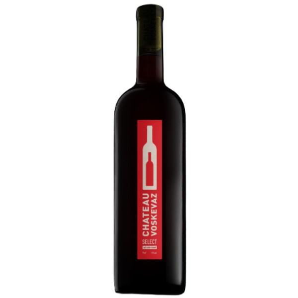 Wine "Chateau" Voskevaz red semi-sweet 12% 0.75l