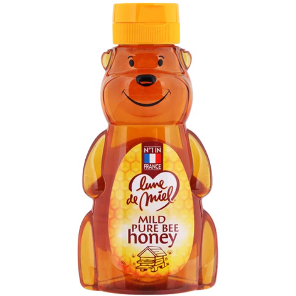 Honey "Lune de Miel" natural bear p/b 250g