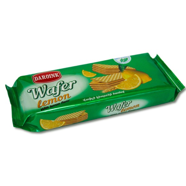 Вафли "Daroink wafer" лимон 300г