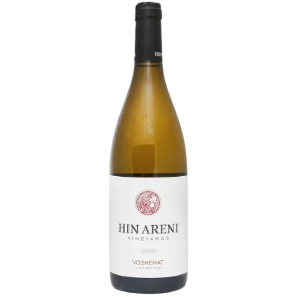 Գինի «Hin Areni» Ոսկեհատ սպիտակ անապակ 13.5% 2021 0.75լ