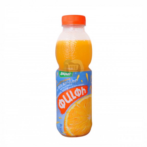Сок "Добрый" Палпи апельсинового вкуса 0,45л