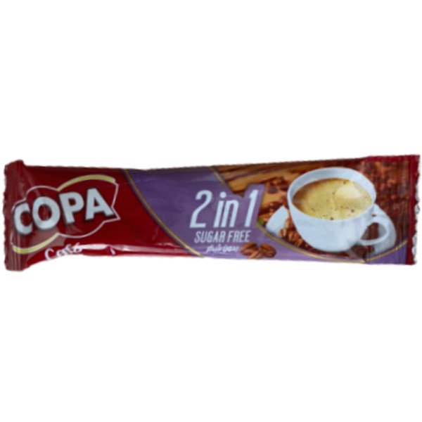 Լուծվող սուրճ «Copa» առանց շաքարի 3-ը 1 20 հատ
