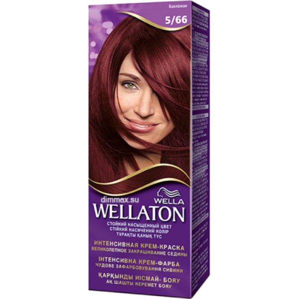 Hair dye "Wellaton" N5 66