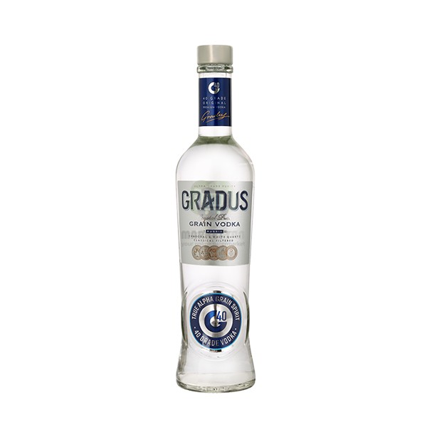 Vodka "Gradus" 40% 0,7l