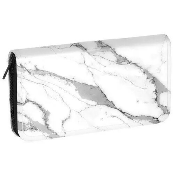 Pen holder "Attache" white like marble code 44812