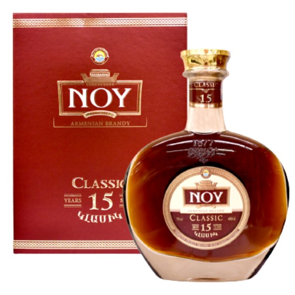 Cognac "Noy" Classic 15y 40% in a box 0.7l