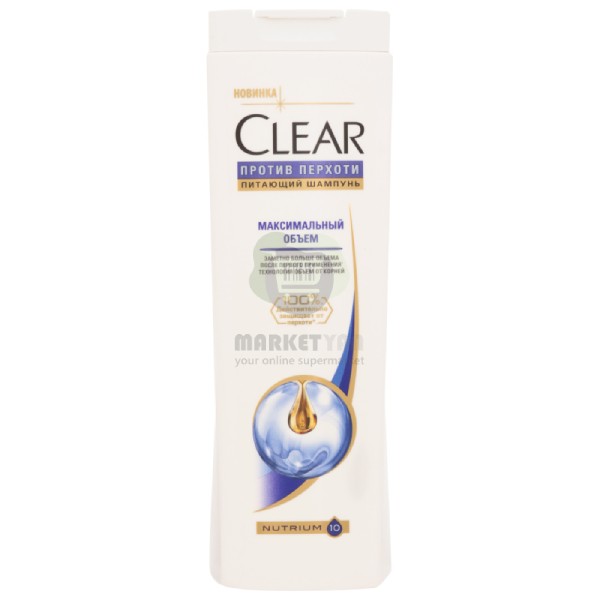 Shampoo "Clear" maximum volume 400ml