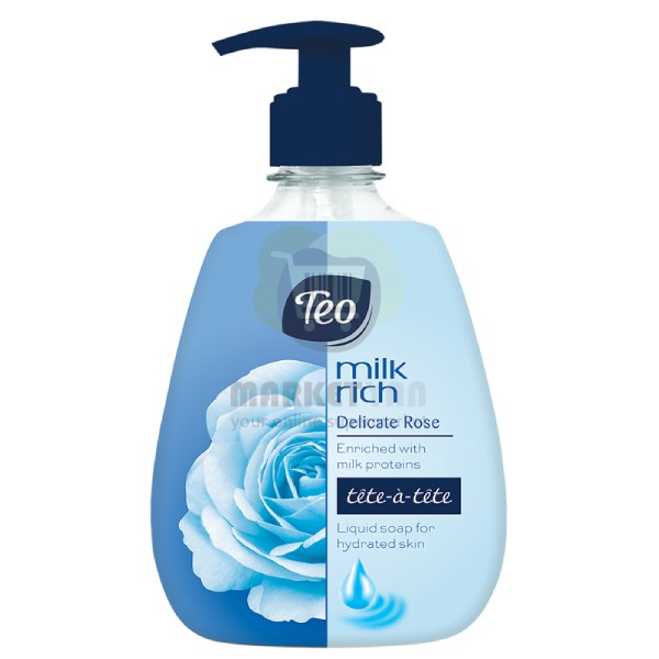 Liquid soap "Teo" gentle rose 400ml