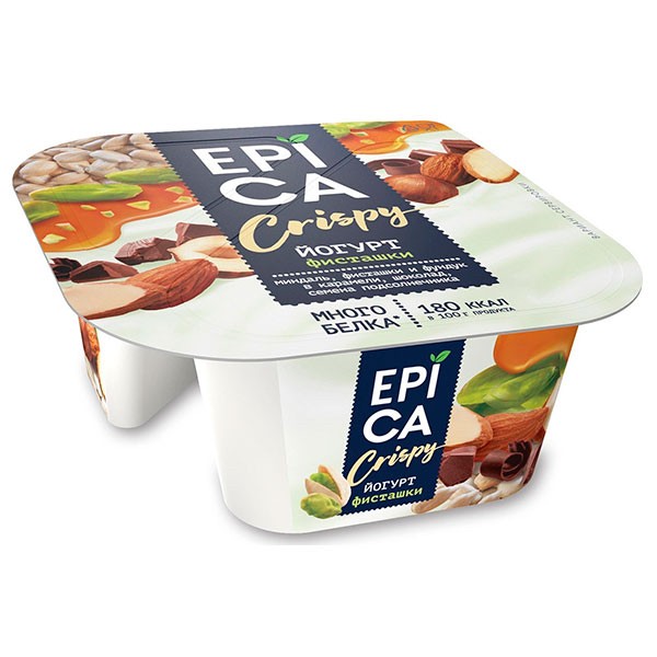 Yogurt "Epica" peanuts 140g