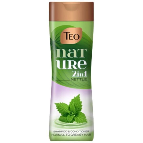 Shampoo and conditioner "Teo" nettle for normal hair 350ml