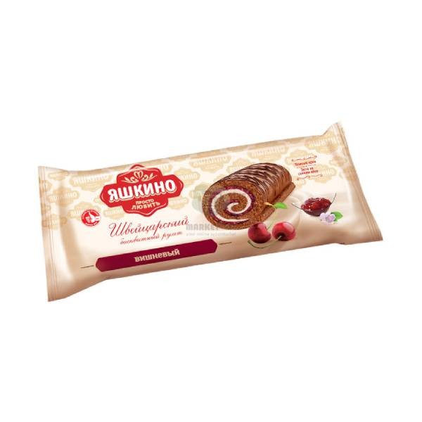 Biscuit roll "Yashkino" cherry, 200 g