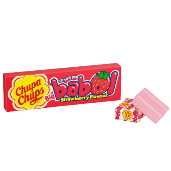 Chewing gum "Chupa Chups" Big Bubble strawberry 21g