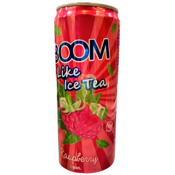 Чай холодный "Boom" малина 330мл