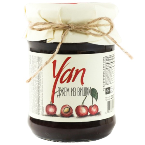 Джем "Yan" из вишни 300г