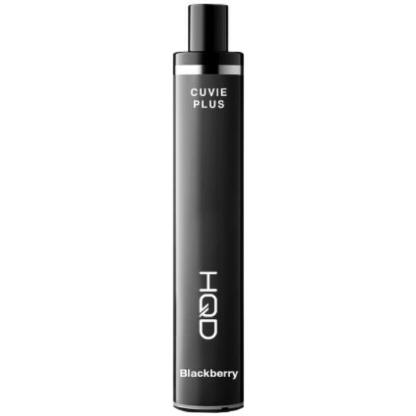 Электронная сигареты "HQD" Cuvie Plus 1200 затяжек черная смородина 1шт