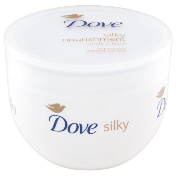 Body cream "Dove" Silky nourishment 300ml