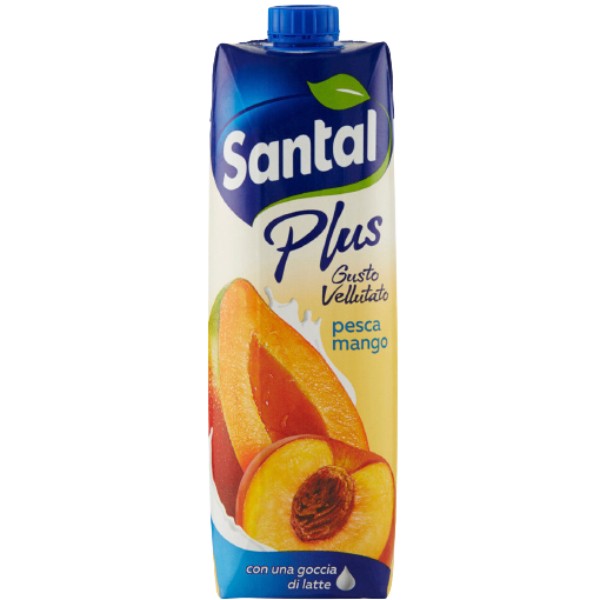 Nectar "Santal" Plus peach mango 1l