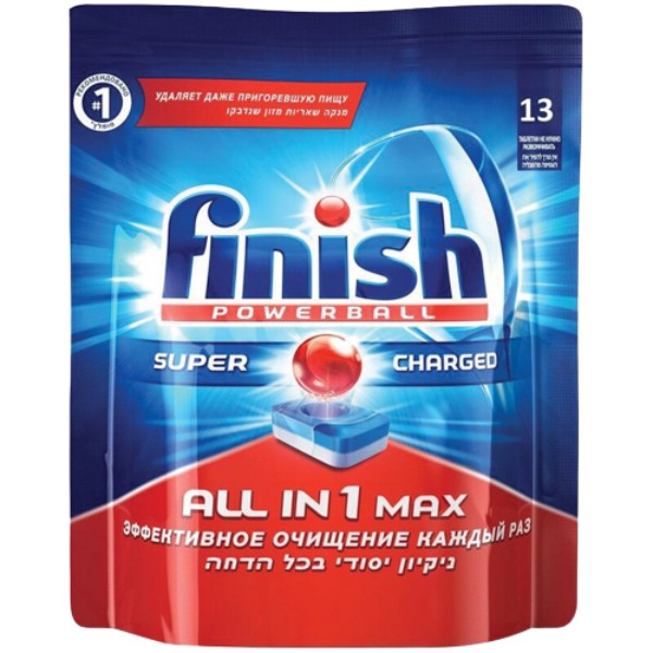 Պատիճներ «Finish» Powerball սպասք լվացող մեքենայի համար 13հատ