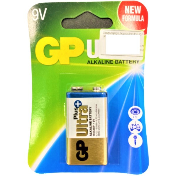 Batteries "GP" Ultra 9V 1pcs