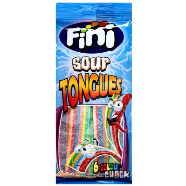 Marmalade chewing "Fini" Sour tongues 90g