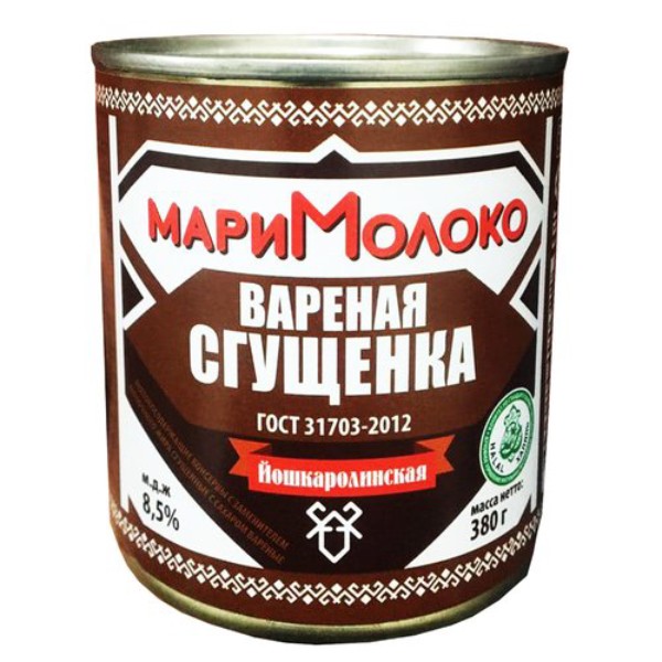 Вареная сгущенка "Мари Молоко" 380г