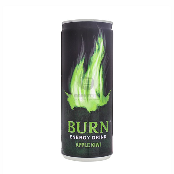 Energy drink "Burn" kiwi apple 0.25l