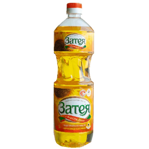 Sunflower oil "Zateya" 1l