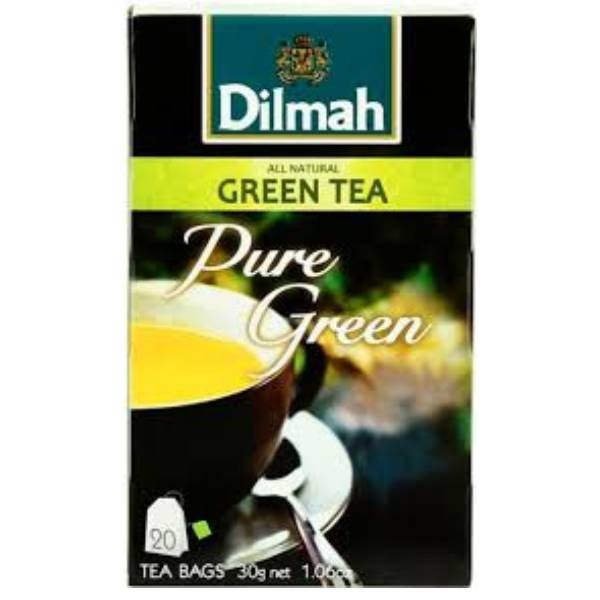 Tea "Dilmah" green natural package 20 pieces 30g