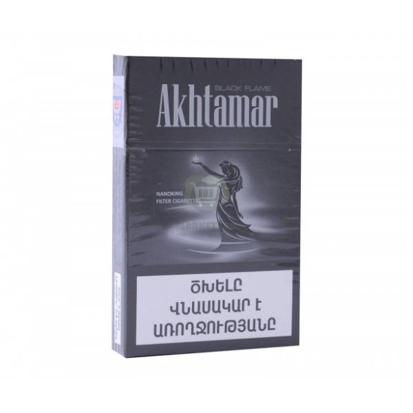 Cigarettes "Akhtamar" Black Flame Nanoking 84 / 5.4