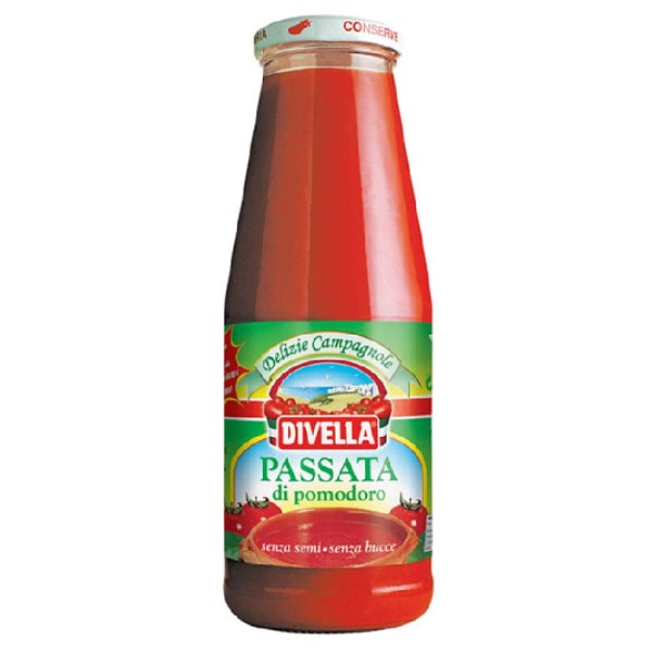 Canned tomato "Divella" Passatta Di Pomodoro 680g