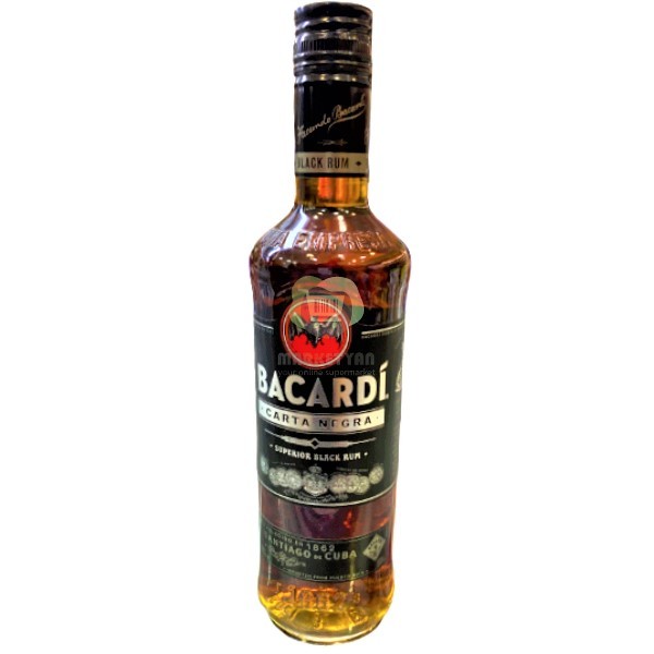 Rum "Bacardi" Black 40% 0.5l