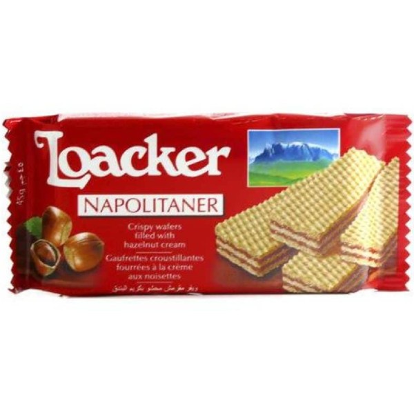 Wafer "Loacker" neapolitaner 45g