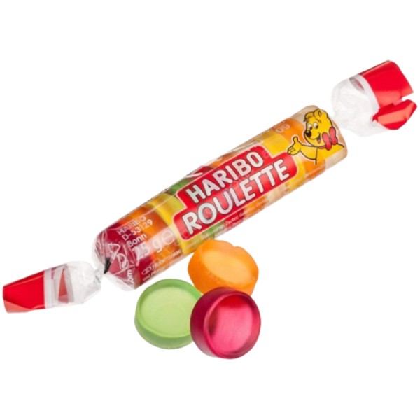 Chewing candy "Haribo" Roulette 25g