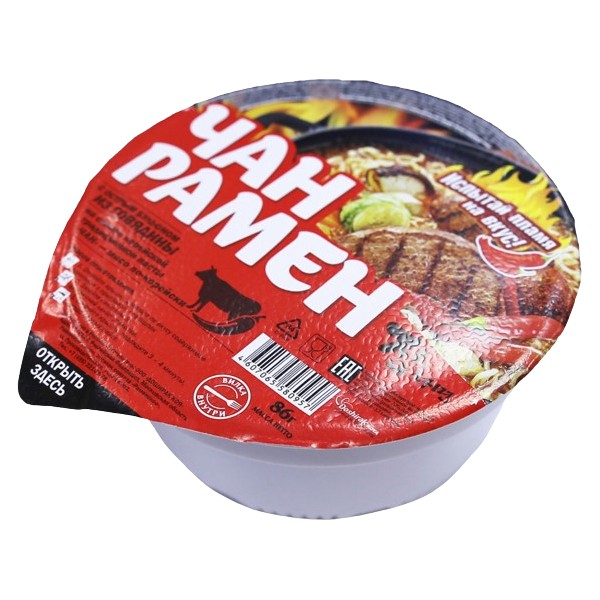 Noodle soup "Doshirak" Chan Ramyeon with spicy beef flavor 86g