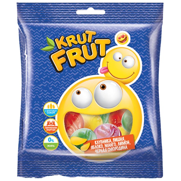 Chewing marmalade "KrutFruit" smilies 70g