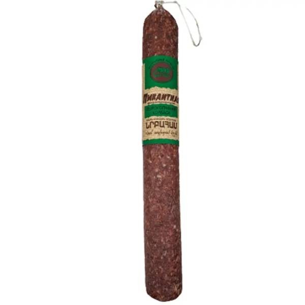 Sausage "Biella" spicy vakum raw smoked 200 grams