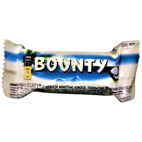Շոկոլադե բատոն «Bounty Minis» կգ