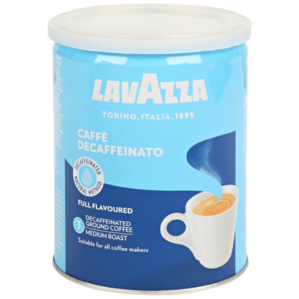 Кофе молотый "LavAzza" Эспрессо Decaffeinato 250г