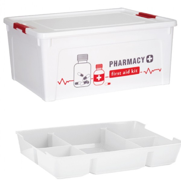 Storage box "Marketyan" universal first aid kit white 7.9 l